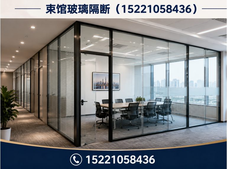 松江区双层玻璃隔断展示图